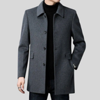 Oliver Beaumont | Classic Wool Overcoat For Men