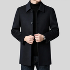 Oliver Beaumont | Classic Wool Overcoat For Men