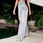 Bianca Laurent | High Waist Glitter Party Pants For Women