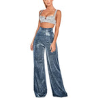 Bianca Laurent | High Waist Glitter Party Pants For Women