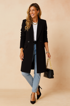 Élodie Beaumont | Double-Breasted Coat For Women