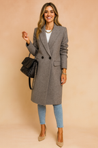 Élodie Beaumont | Double-Breasted Coat For Women