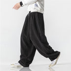 Men's Sweatpants Wide Leg Baggy Elastic Waist — view 10
