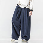 Men's Sweatpants Wide Leg Baggy Elastic Waist — view 13
