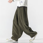 Men's Sweatpants Wide Leg Baggy Elastic Waist — view 7