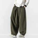 Men's Sweatpants Wide Leg Baggy Elastic Waist — view 8