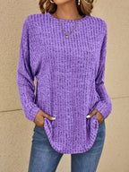 Refined Long Sleeve Everyday Sweater by Elizabeth — Soft Knit