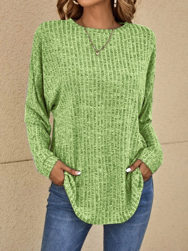 Refined Long Sleeve Everyday Sweater by Elizabeth — Soft Knit