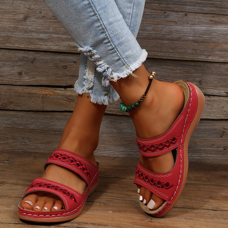 Valentina™ - Orthopedic Sandals — Open-Toe
