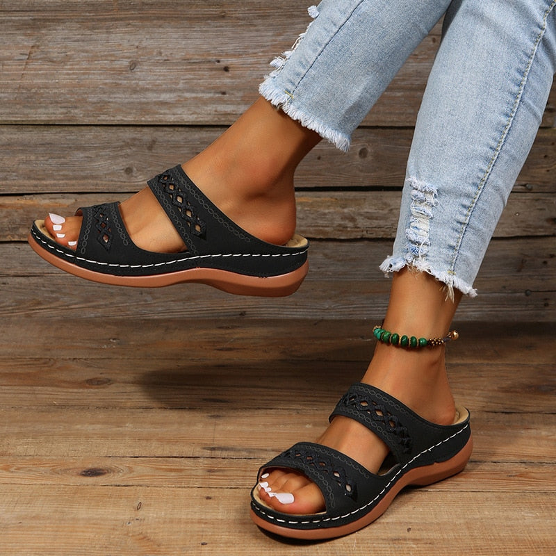 Valentina™ - Orthopedic Sandals — Open-Toe