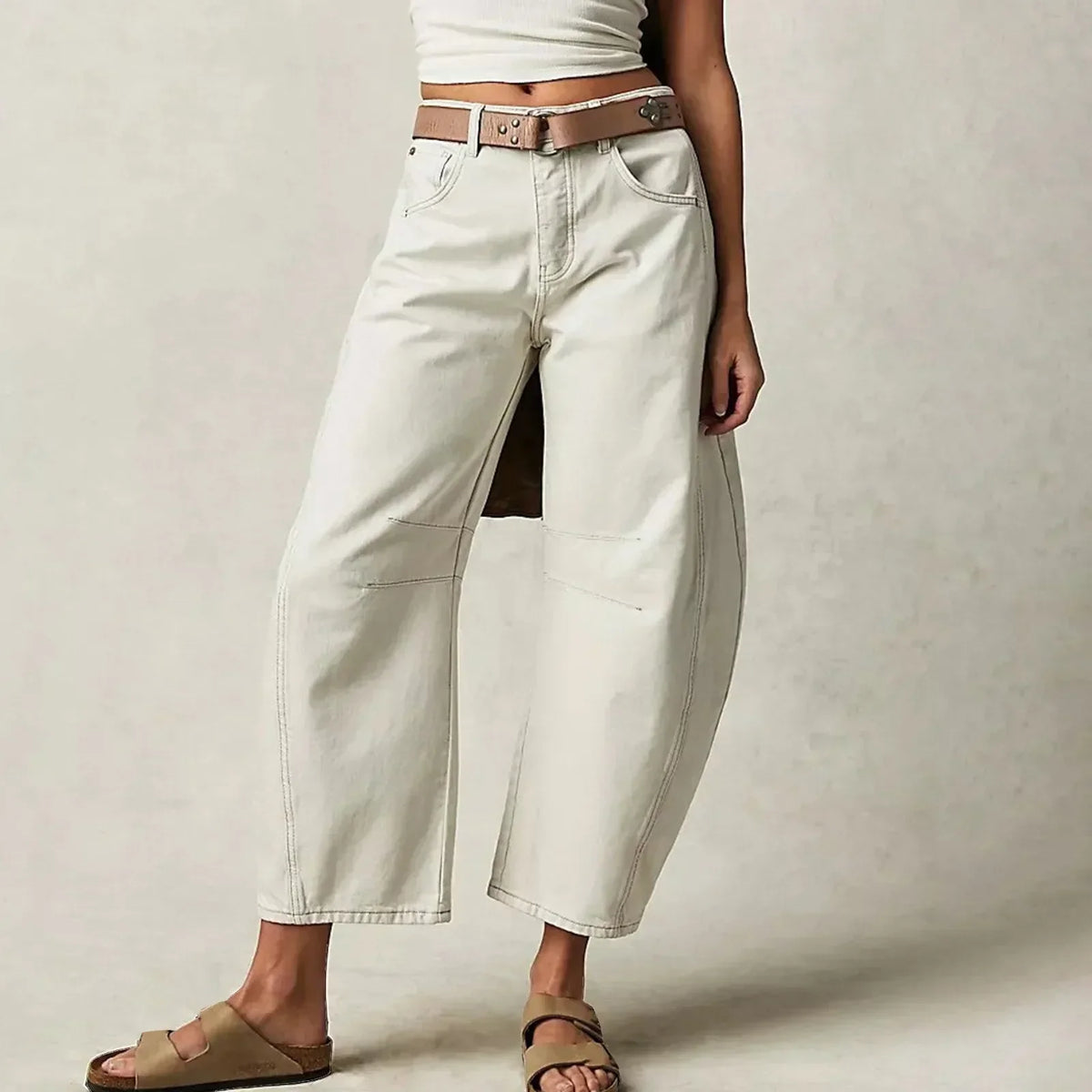 Lucy™ - Relaxed Wide-Leg Jeans — Stretch Denim