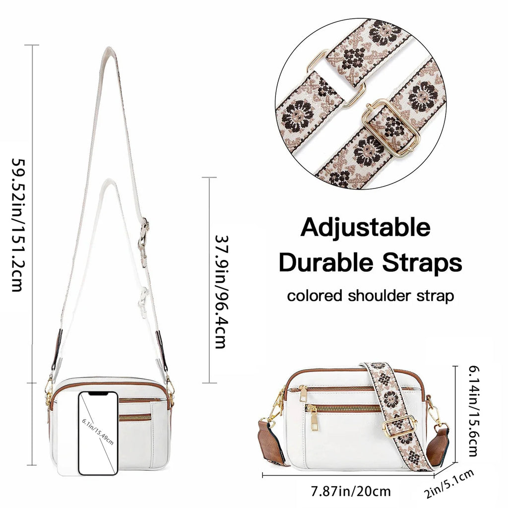 Alessia Moreau | Luxe Crossbody Shoulder Bag For Women