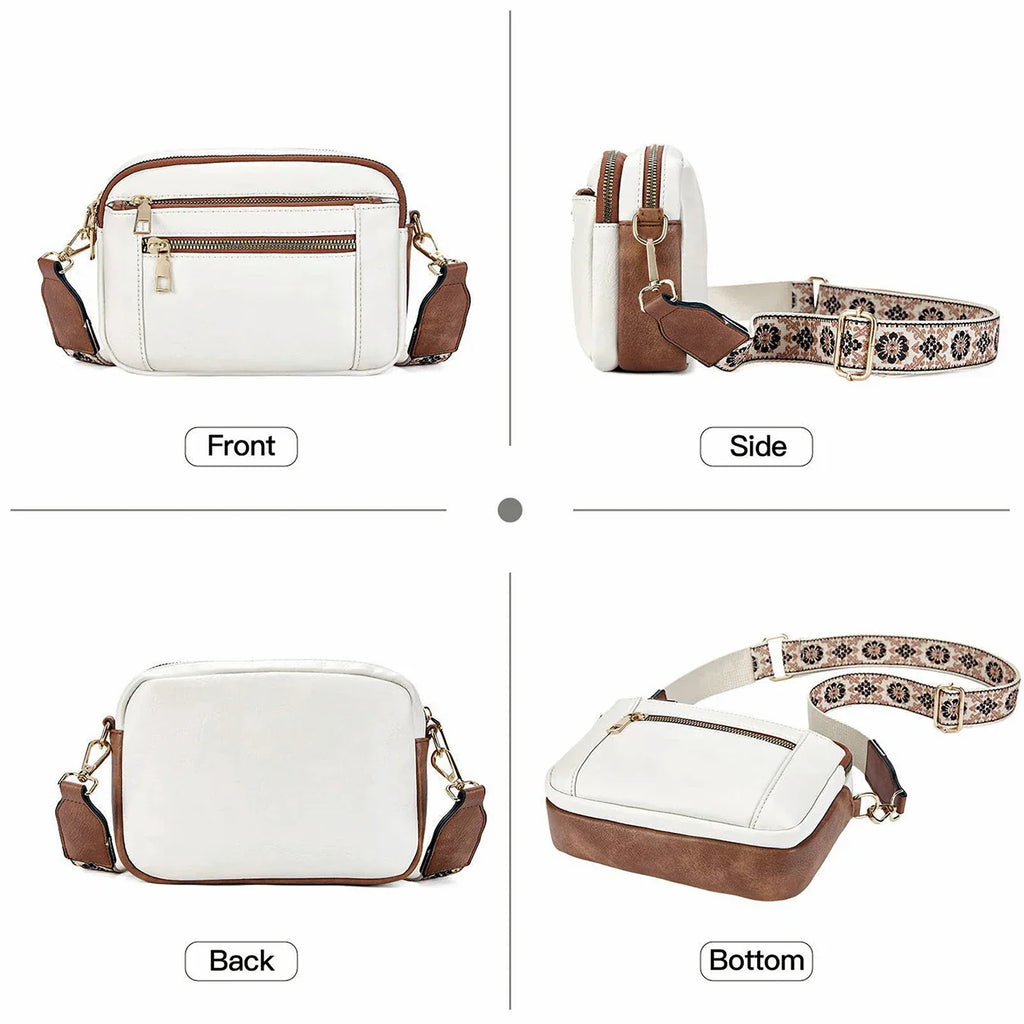 Alessia Moreau | Luxe Crossbody Shoulder Bag For Women