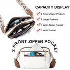 Alessia Moreau | Luxe Crossbody Shoulder Bag For Women