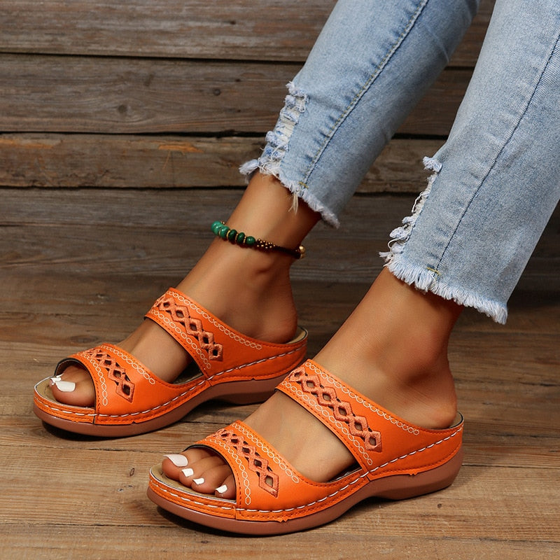 Valentina™ - Orthopedic Sandals — Open-Toe