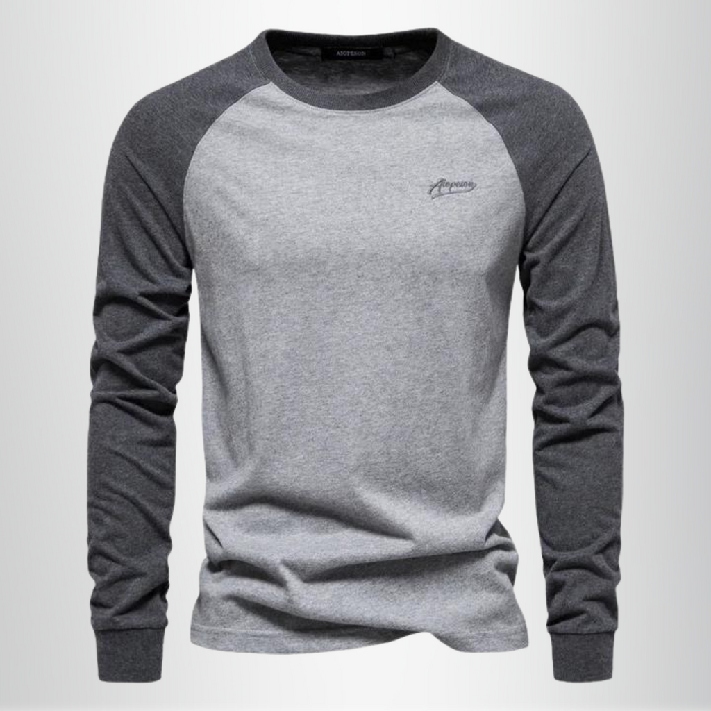 Men's Merino Wool Raglan Long Sleeve Shirt