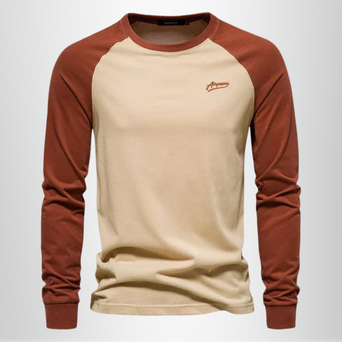 Men's Merino Wool Raglan Long Sleeve Shirt
