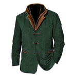 Matteo Sinclair | Vintage Leather Blazer For Men