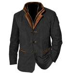 Matteo Sinclair | Vintage Leather Blazer For Men