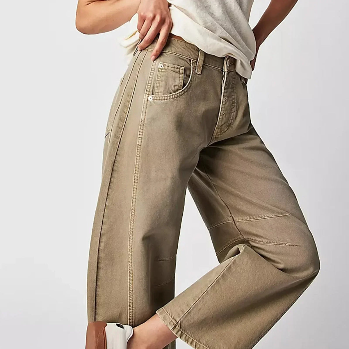 Lucy™ - Relaxed Wide-Leg Jeans — Stretch Denim