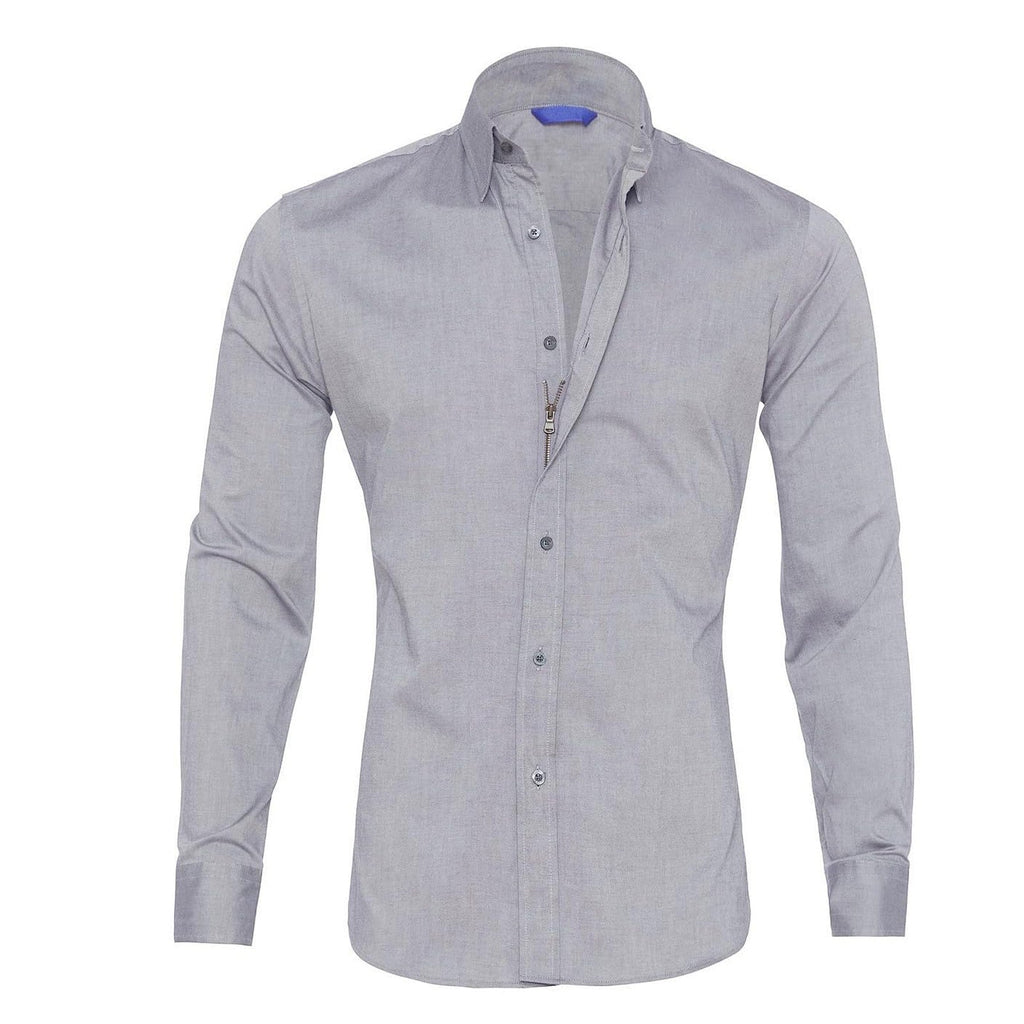 William™ - Men's Shirt with Zip — Soft Knit