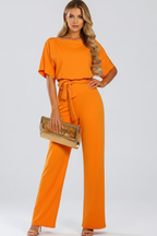 Valentina Monroe | Elegant Wide Leg Jumpsuit For Women