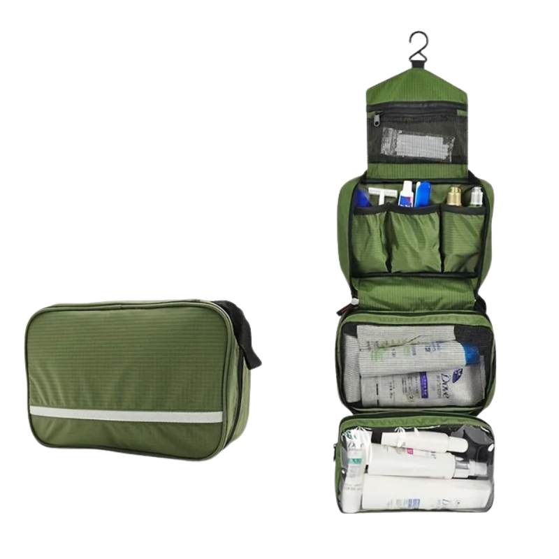 Harriet Voss | Compact Hanging Toiletry Bag Unisex