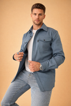 Marco Bellini | Premium Overshirt Jacket For Men