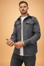 Marco Bellini | Premium Overshirt Jacket For Men