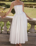 Women's Midi Dress Corset Bodice Sleeveless — view 1