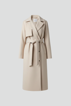 Charlotte Beaumont | Double Breasted Long Coat For Women