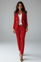 Sophia Laurent | Elegant Tailored Suit Set For Women