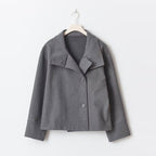 Élise Dubois | Elegant Short Wool Coat For Women