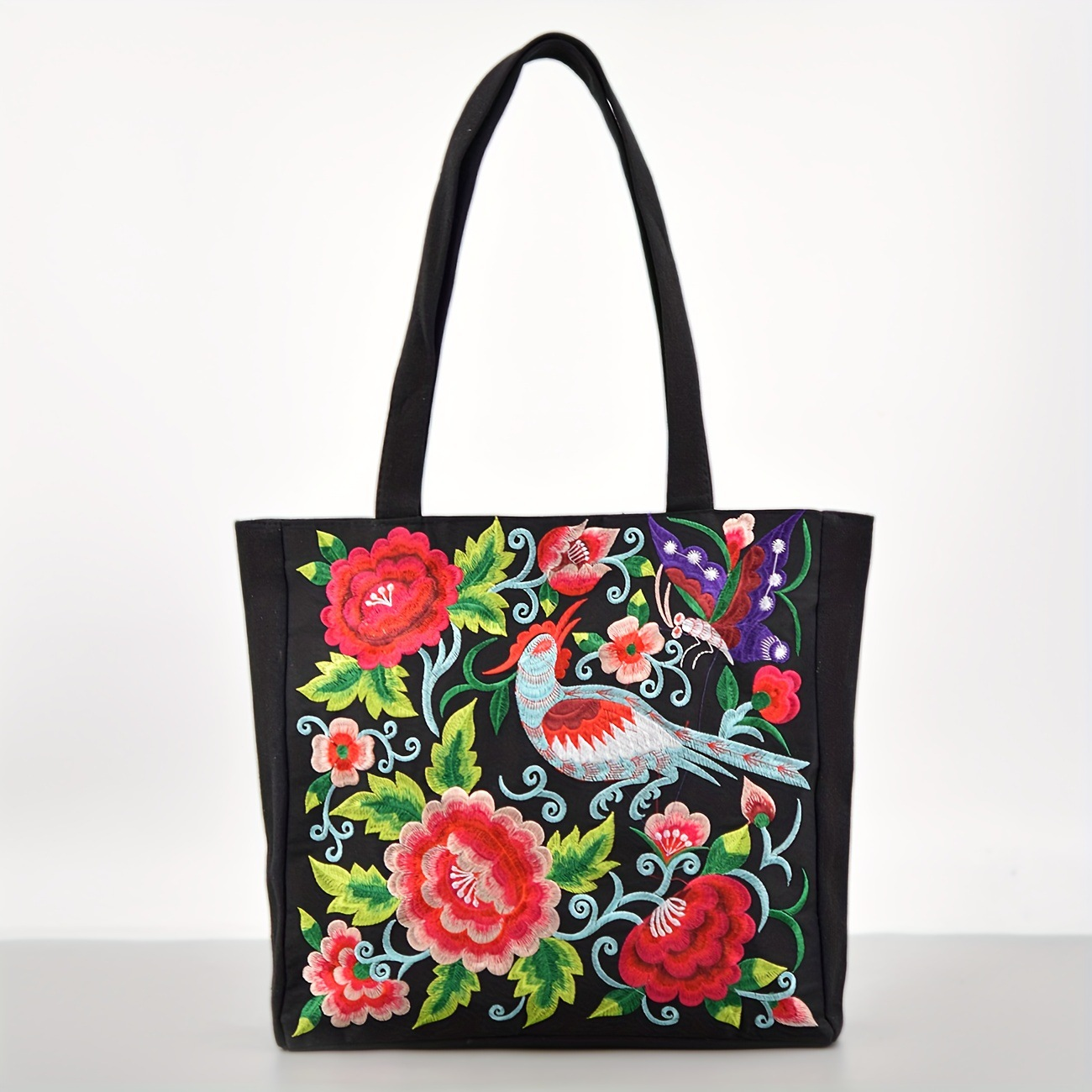 Women's Beach Bag Floral Pattern Tote — view 11
