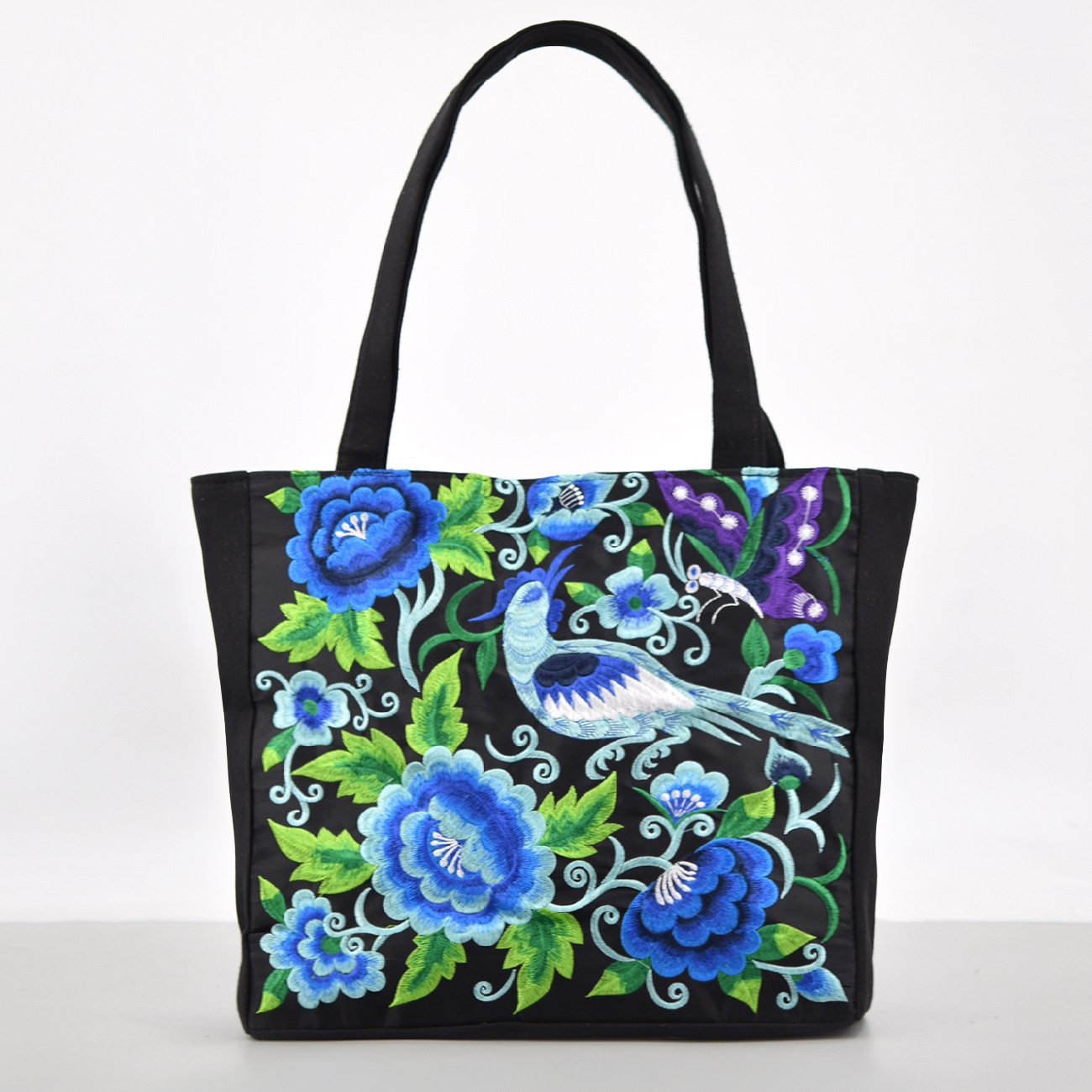 Women's Beach Bag Floral Pattern Tote — view 7
