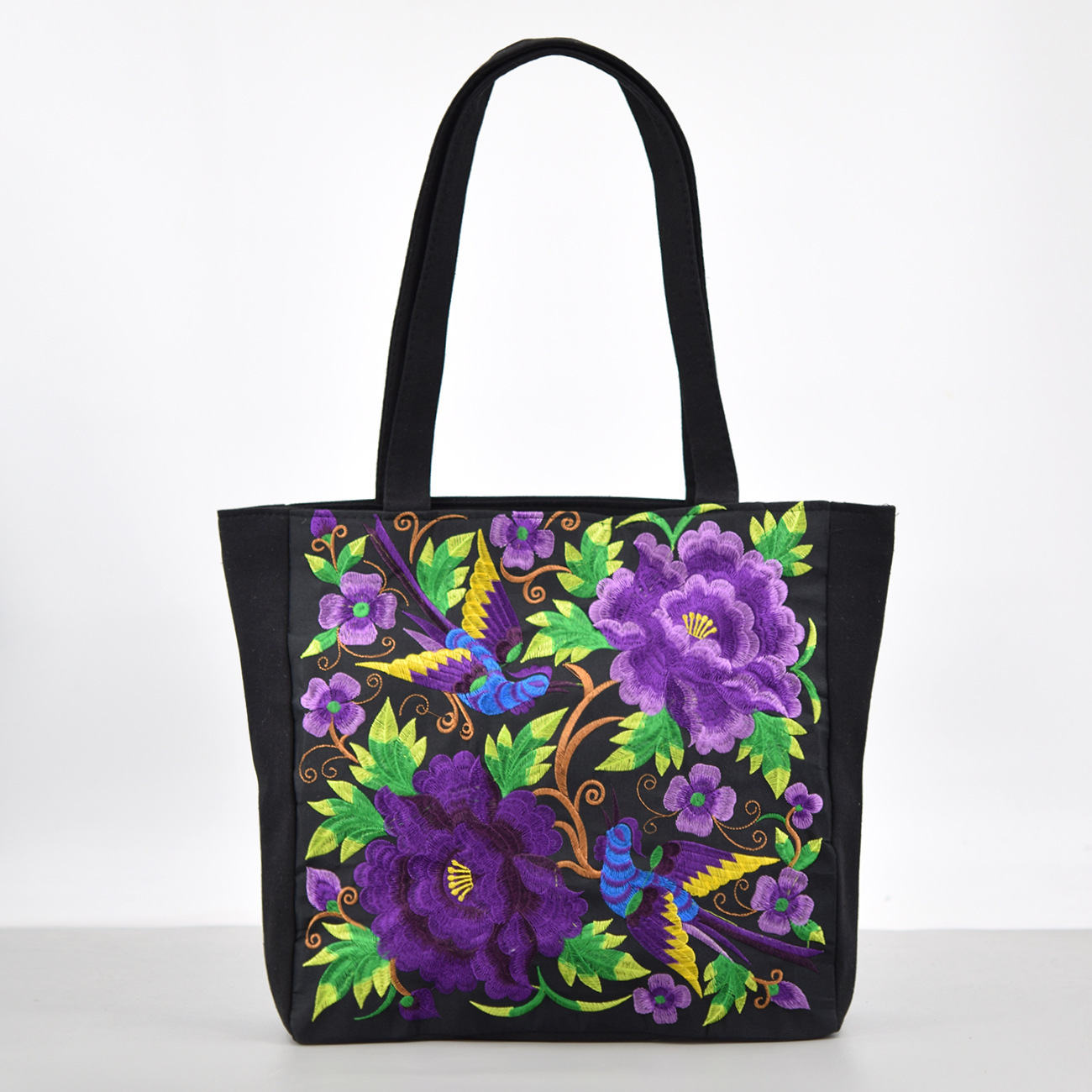 Women's Beach Bag Floral Pattern Tote — view 9
