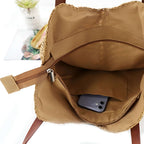 Women's Beach Bag Woven Shoulder Tote — view 6
