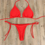 Women's Bikini Side Tied Swimwear Set — view 7