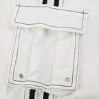 Women's Cargo Pants Side Stripe Baggy Wide Leg — view 5