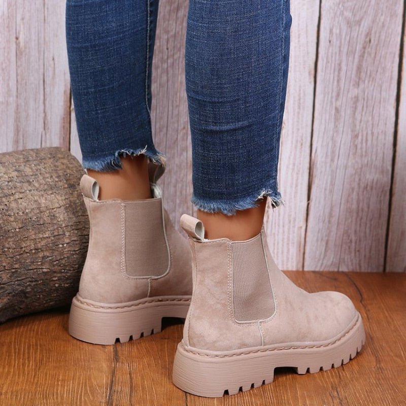 Valeria Moretti | Platform Chelsea Boots For Women