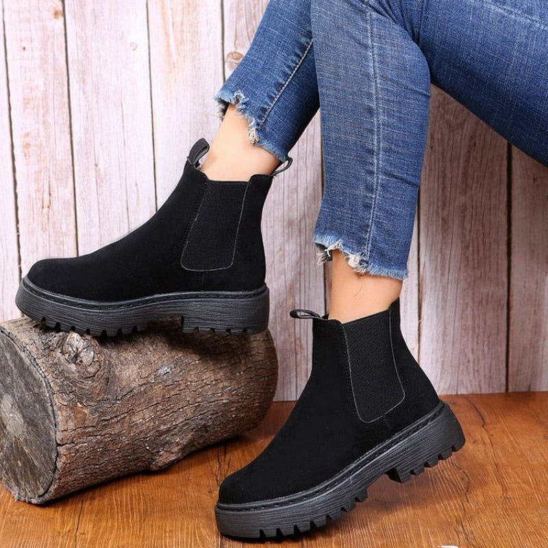 Valeria Moretti | Platform Chelsea Boots For Women