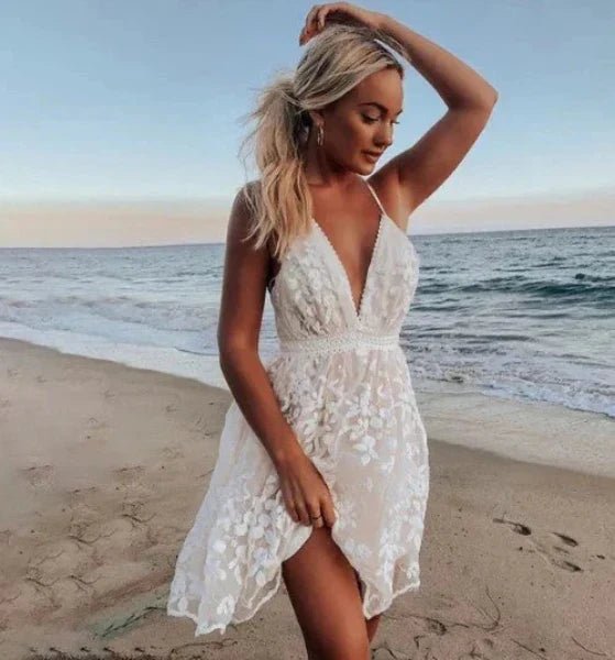 Women's Cocktail Dress Halter Neck Mini — view 1
