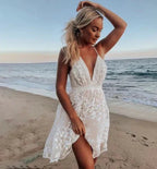 Women's Cocktail Dress Halter Neck Mini — view 1
