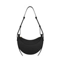 Women's Crescent Crossbody Bag Zip Top Adjustable Strap Small — view 2