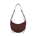 Women's Crescent Crossbody Bag Zip Top Adjustable Strap Small — view 3