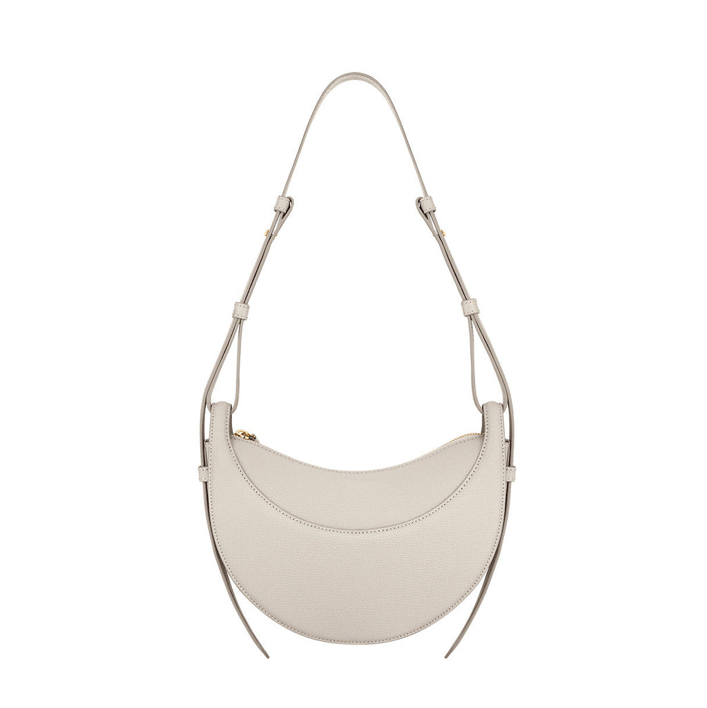 Women's Crescent Crossbody Bag Zip Top Adjustable Strap Small — view 5