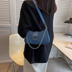 Women's Buckle Handbag Two-Way Shoulder — view 6