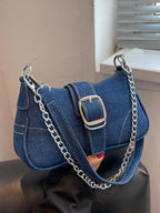 Women's Buckle Handbag Two-Way Shoulder — view 1