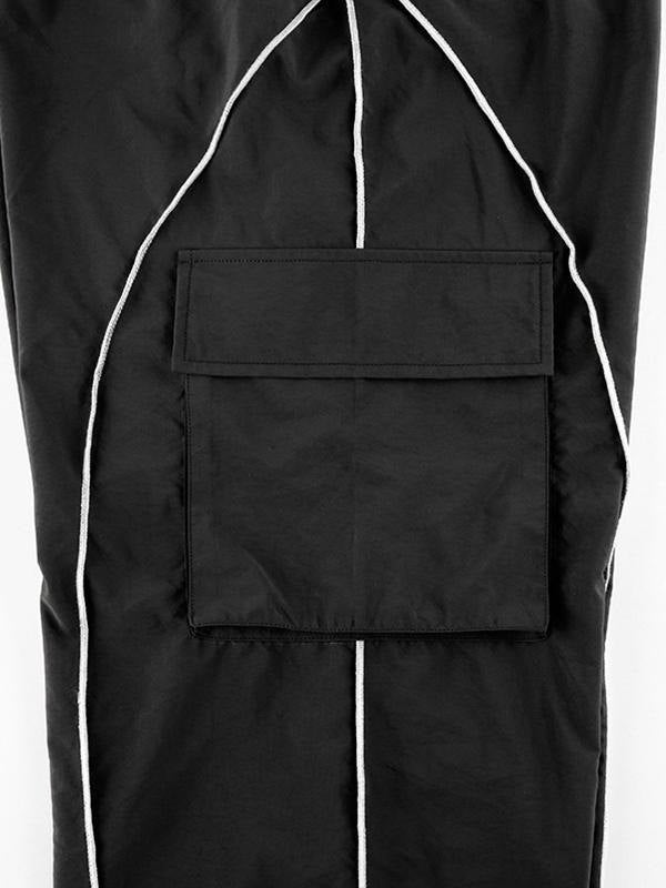 Women's Parachute Pants Cargo Baggy Wide Leg — view 8