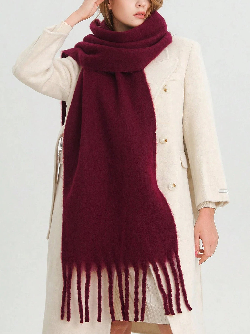 Women's Classic Scarf Winter Wrap — view 2